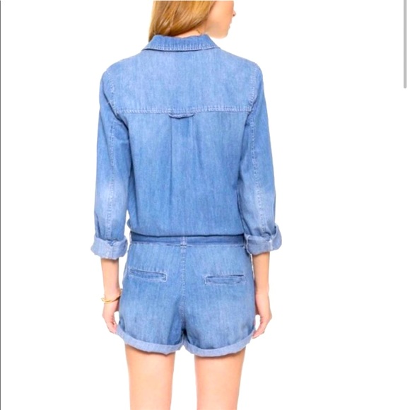 Free People Denim Rompe - Picture 4 of 7